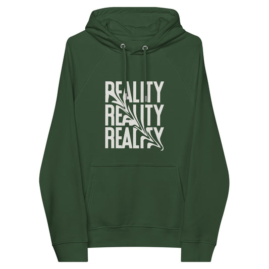 Men's Reality eco raglan hoodie